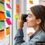 미미와 어린이 대상 SNS 전략 - A vibrant social media content creator workspace in Berlin, featuring a young German influencer film...